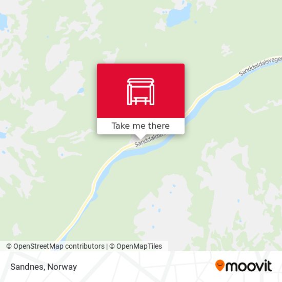 Sandnes map