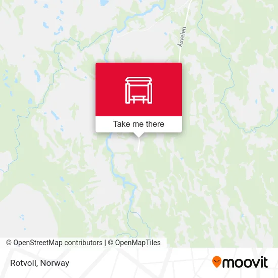 Rotvoll map
