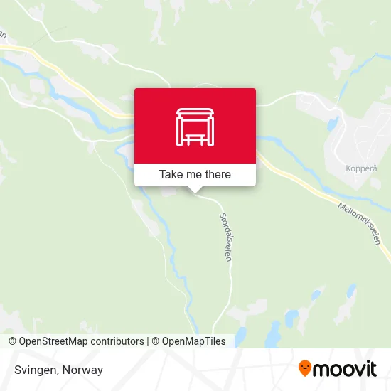 Svingen map