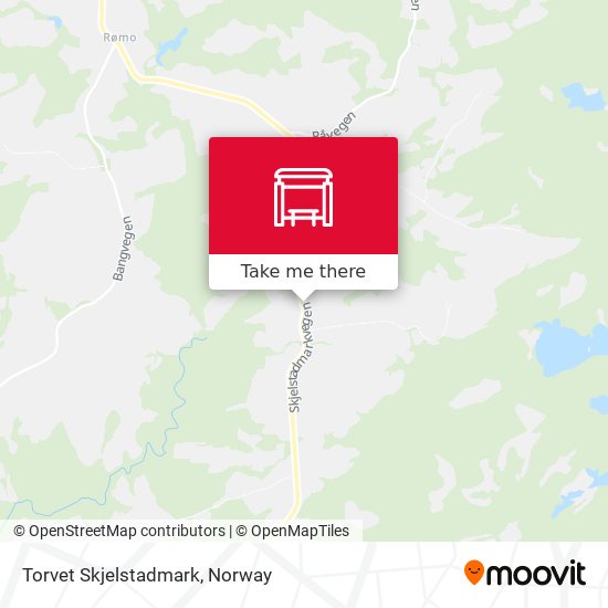 Torvet Skjelstadmark map