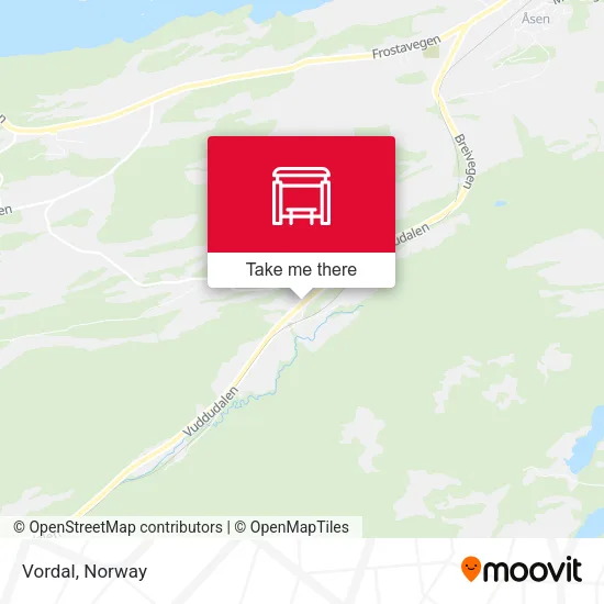 Vordal map