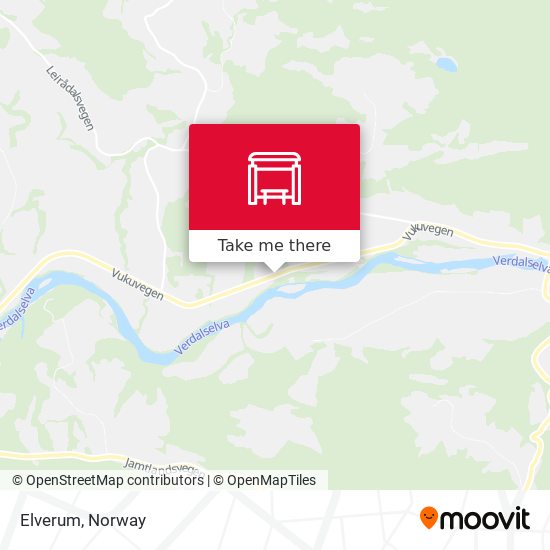 Elverum map