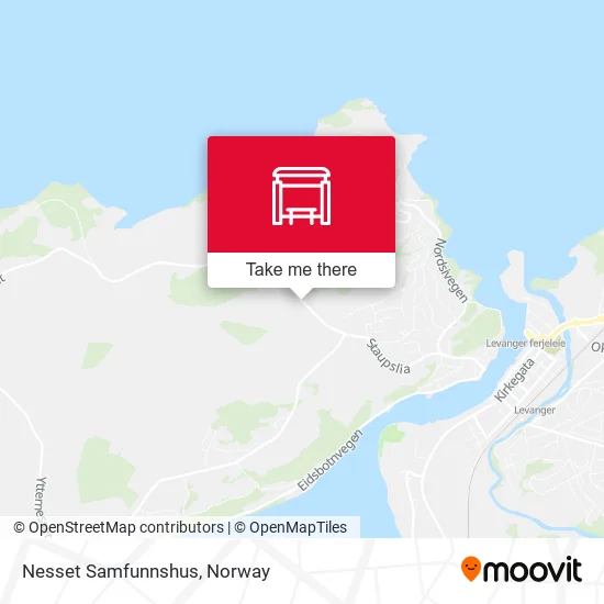 Nesset Samfunnshus map