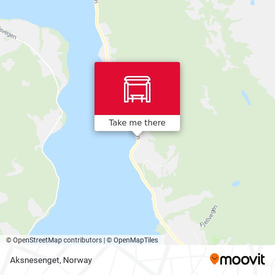 Aksnesenget map