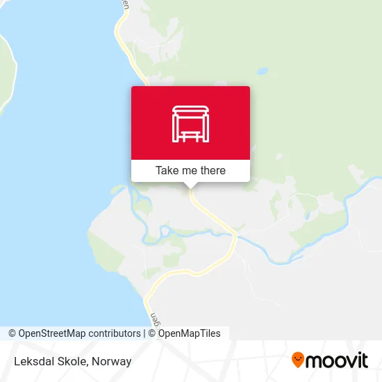 Leksdal Skole map