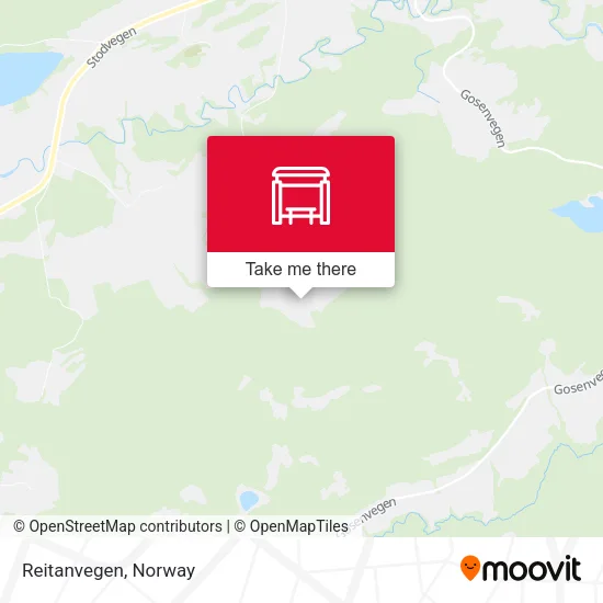 Reitanvegen map