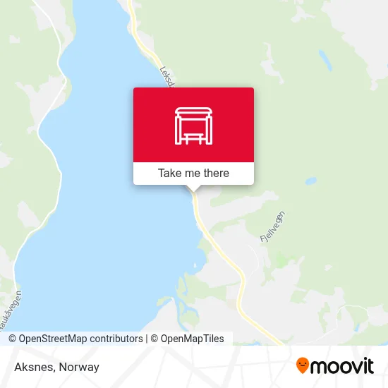 Aksnes map