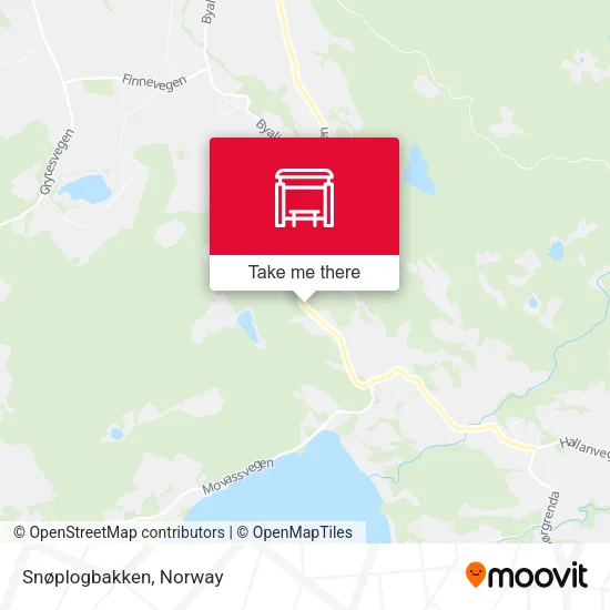 Snøplogbakken map