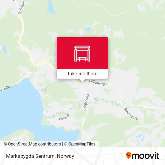 Markabygda Sentrum map