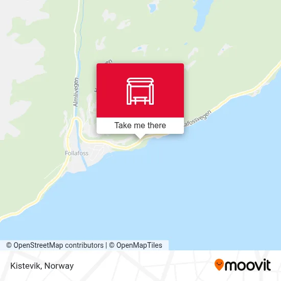 Kistevik map