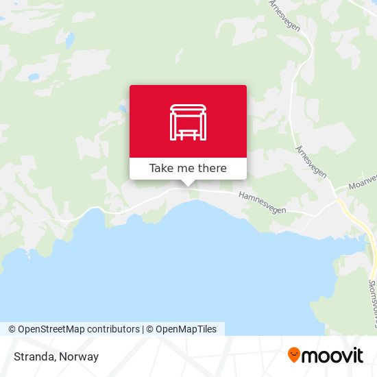 Stranda map