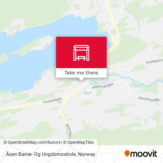 Åsen Barne- Og Ungdomsskole map