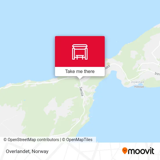 Overlandet map