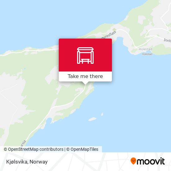 Kjølsvika map