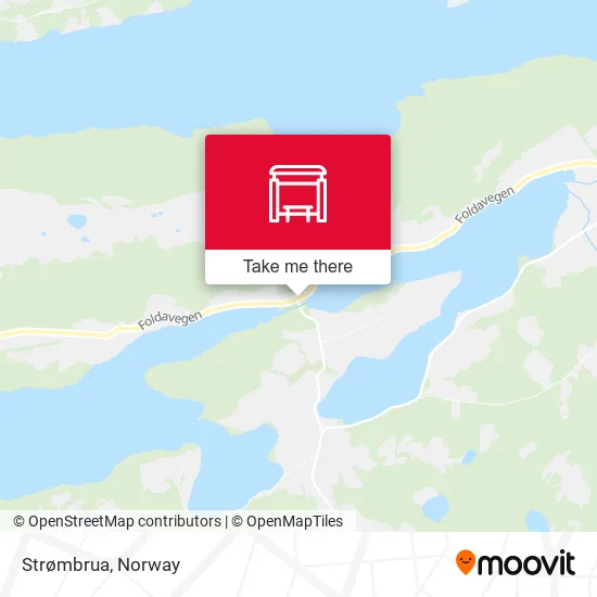 Strømbrua map