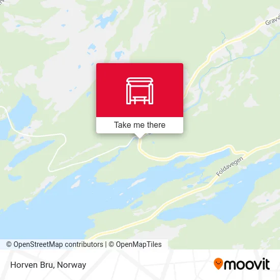 Horven Bru map