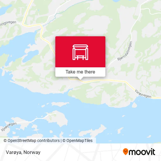 Varøya map