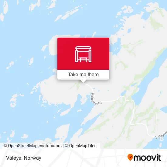 Valøya map