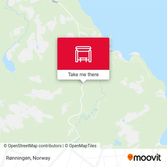 Rønningen map