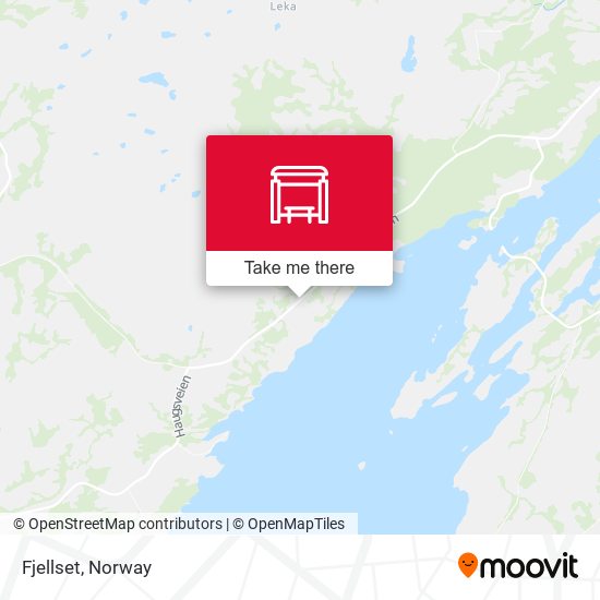 Fjellset map