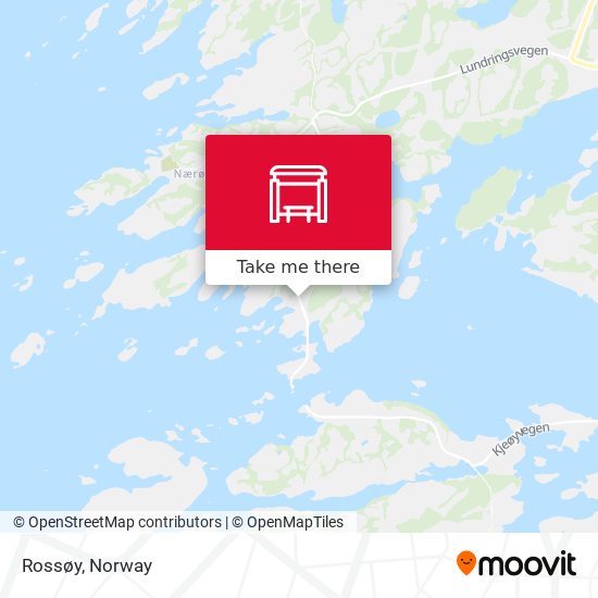 Rossøy map