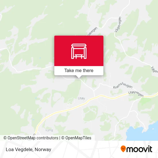 Loa Vegdele map