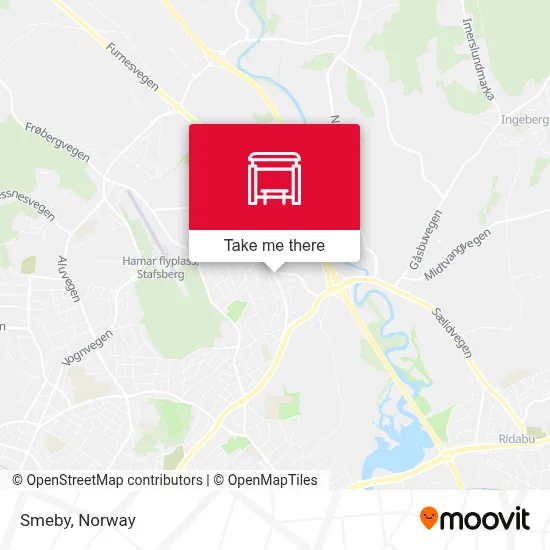 Smeby map