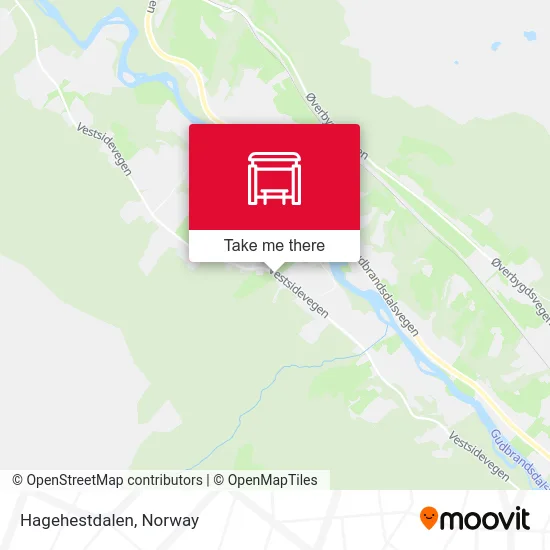 Hagehestdalen map