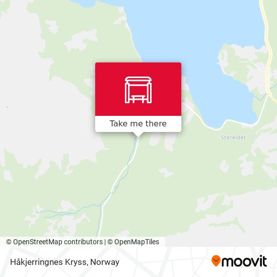 Håkjerringnes Kryss map