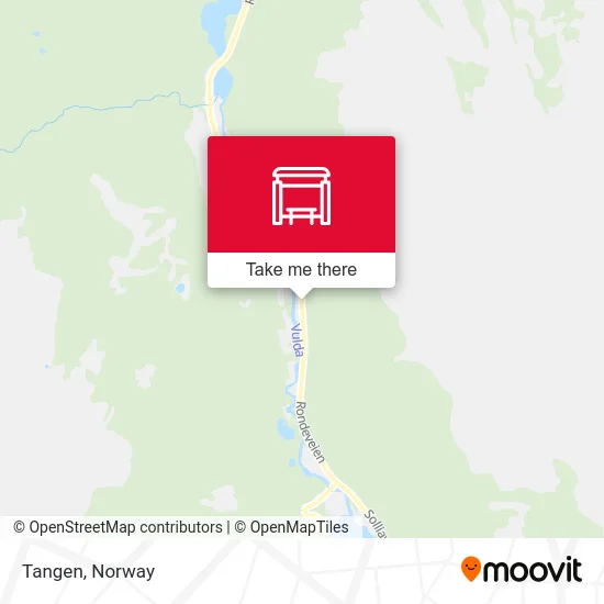 Tangen map