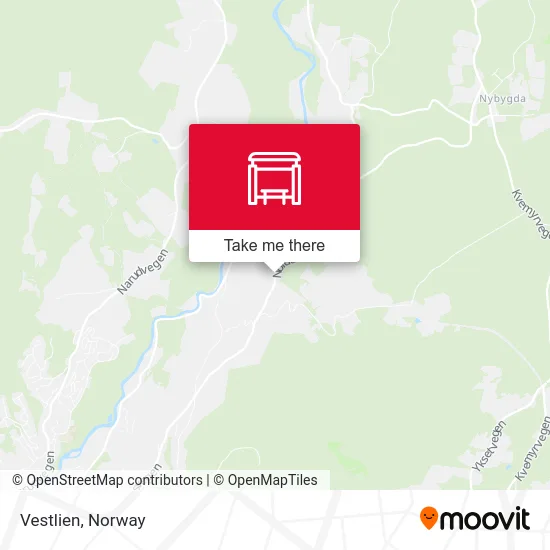 Vestlien map