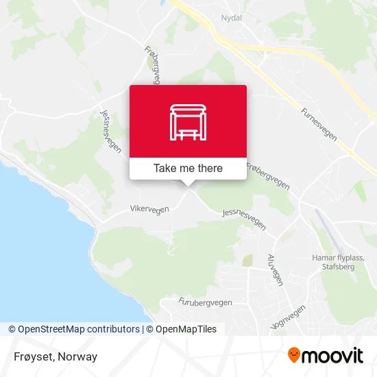 Frøyset map