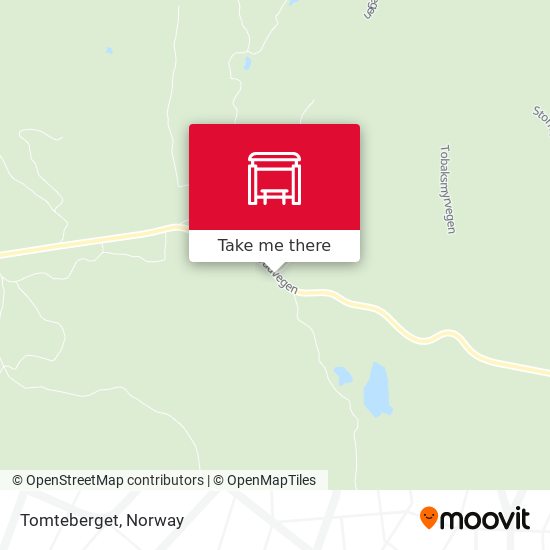 Tomteberget map