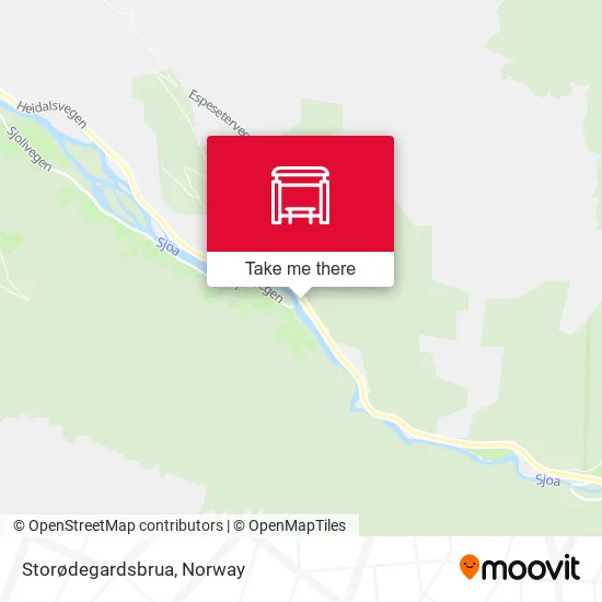 Storødegardsbrua map