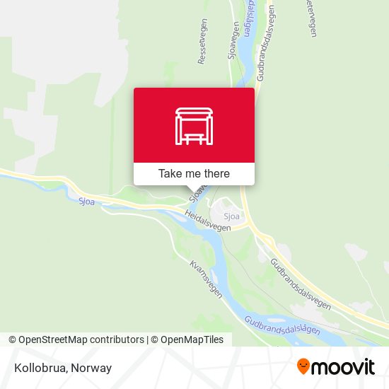 Kollobrua map