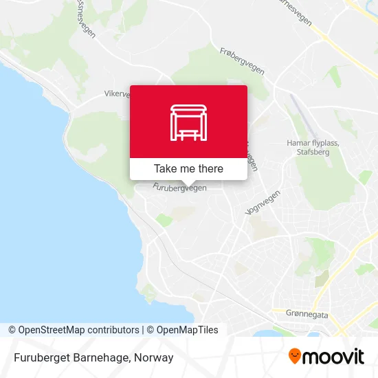 Furuberget Barnehage map