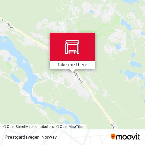 Prestgardsvegen map