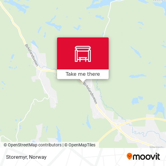 Storemyr map