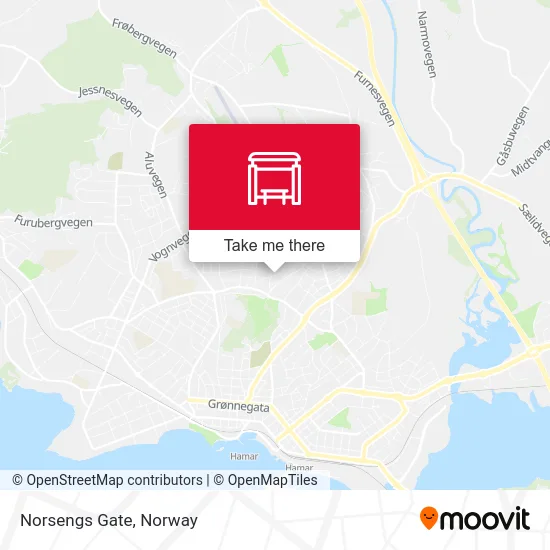 Norsengs Gate map