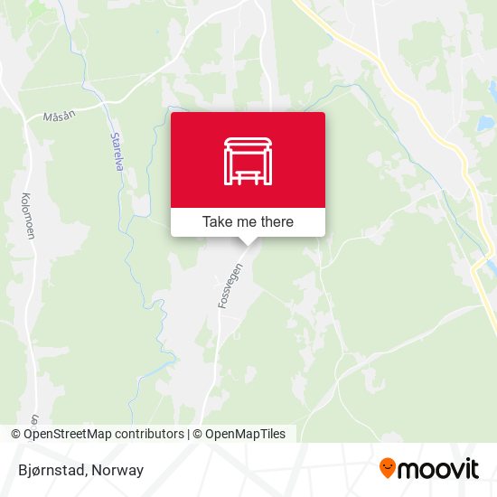 Bjørnstad map