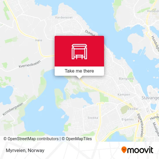 Myrveien map
