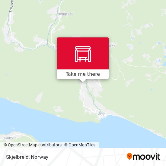 Skjelbreid map