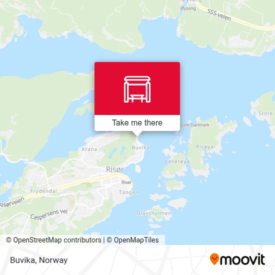 Buvika map