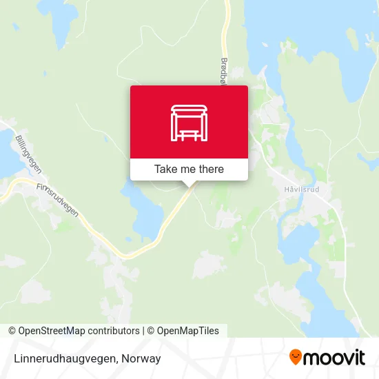 Linnerudhaugvegen map