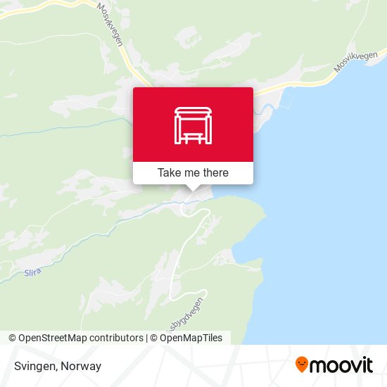 Svingen map