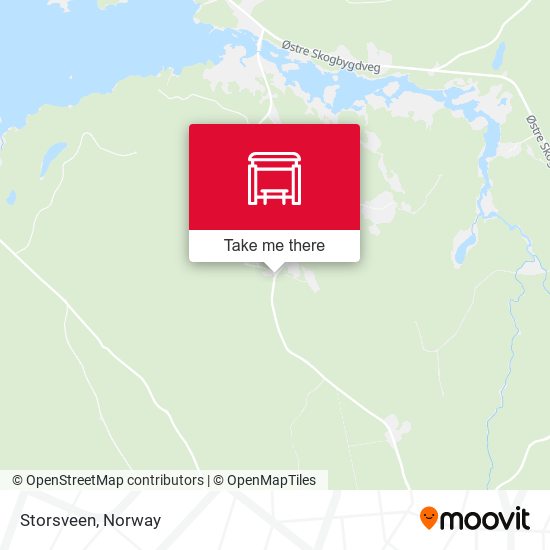 Storsveen map