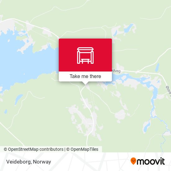 Veideborg map