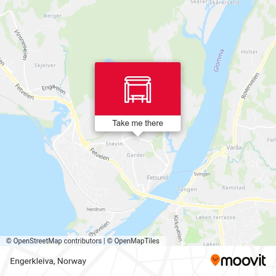 Engerkleiva map