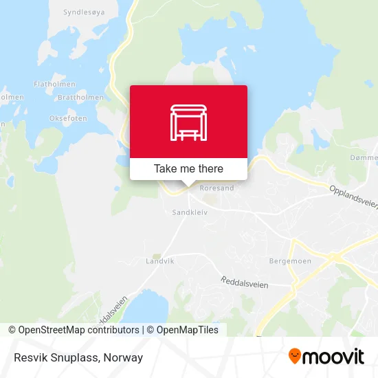Resvik Snuplass map