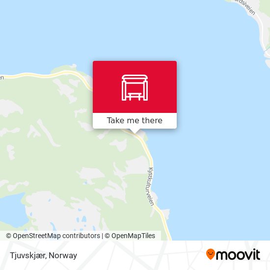 Tjuvskjær map